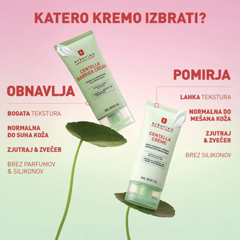 Erborian Centella CICA, zaščitna krema (50 ml)